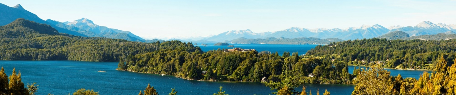 Panorama du lac Nahuel Huapi