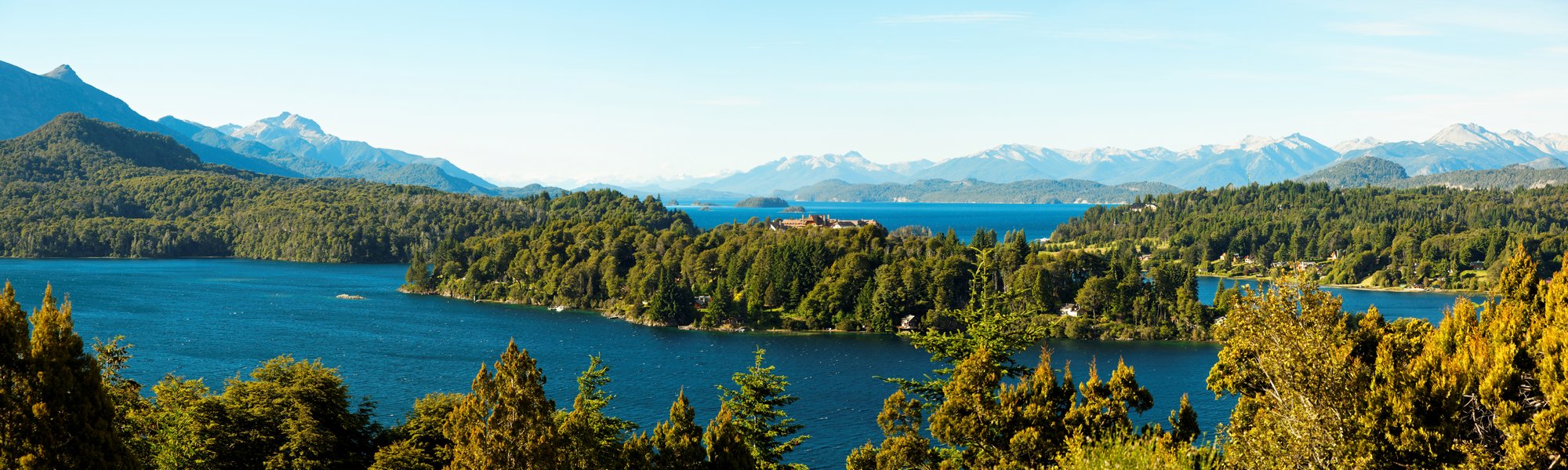 Panorama du lac Nahuel Huapi