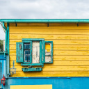 Façade colorée, Caminito, la Boca