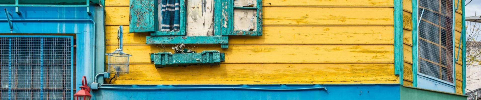 Façade colorée, Caminito, la Boca