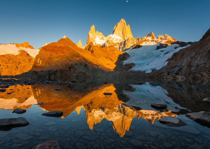 Mont Fitz Roy, Trek El Chalten