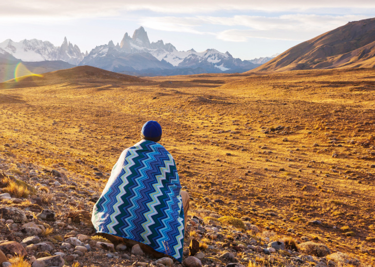 Le Fitz Roy, un des plus beau sommet de Patagonie en Argentine